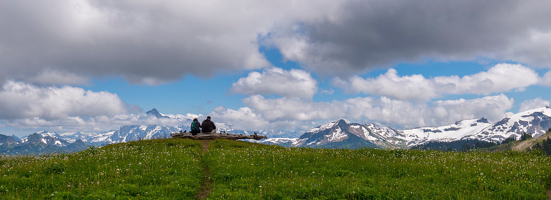 Skyline Divide Trail, Snoqualmie National Forest, Washington State, USA.