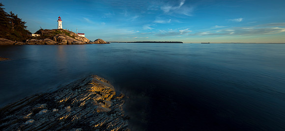 Evening Lighthouse Glow