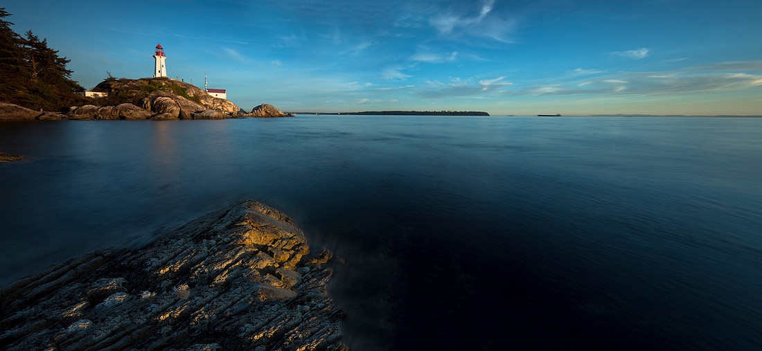 Evening Lighthouse Glow