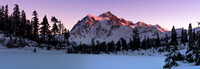 December Alpine Glow
